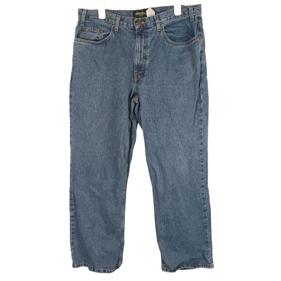 Eddie Bauer Original Fit Denim Jeans 36x30 - Picture 1 of 6